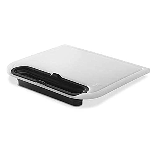 Weber Cutting Board with Catch Bin, White - Grill Parts America
