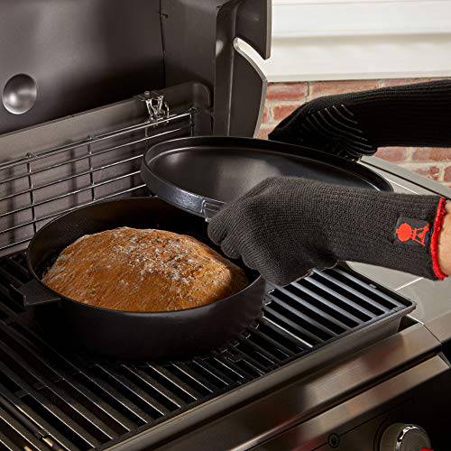 Weber Duo Dutch Oven, 7.25 quarts, Black - Grill Parts America