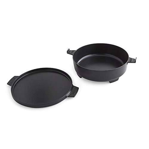 Weber Duo Dutch Oven, 7.25 quarts, Black - Grill Parts America