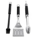 Weber Precision 3-Piece Grilling Tool Set, Stainless Steel - Grill Parts America