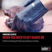 Weber Silicone Grilling Gloves, Black - Grill Parts America