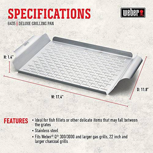 Weber Style 6435 Professional-Grade Grill Pan - Grill Parts America