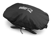 Weber 7117 Premium Grill Cover, Fits Q 100/1000 Series, Black - Grill Parts America