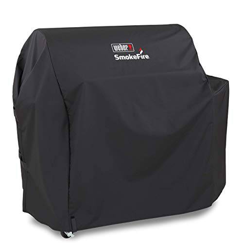 Weber 7191 36 Inch SmokeFire Cover, Black - Grill Parts America