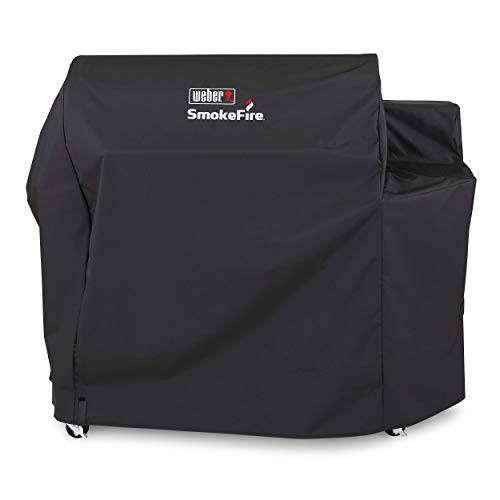 Weber 7191 36 Inch SmokeFire Cover, Black - Grill Parts America