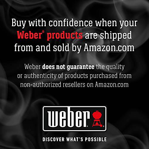 Weber 7191 36 Inch SmokeFire Cover, Black - Grill Parts America