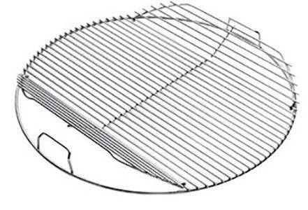 Weber #80628 17-1/2" Hinged Cooking Grate for 18-1/2-inch Kettles. - Grill Parts America