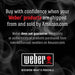 Weber 7154 Smokey Joe Bag, Black - Grill Parts America