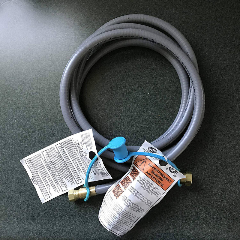 Weber #99263 10 Foot 3/8 Inch Natural Gas Hose Kit with 3/8 Quick Disconnect Fitting - Grill Parts America