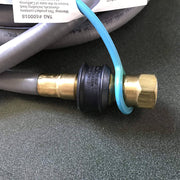 Weber #99263 10 Foot 3/8 Inch Natural Gas Hose Kit with 3/8 Quick Disconnect Fitting - Grill Parts America