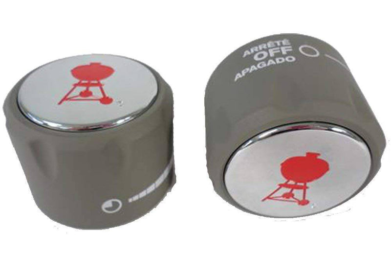 Weber #70377 Set of 2 Replacement Control Knobs for Summit Grills - Grill Parts America