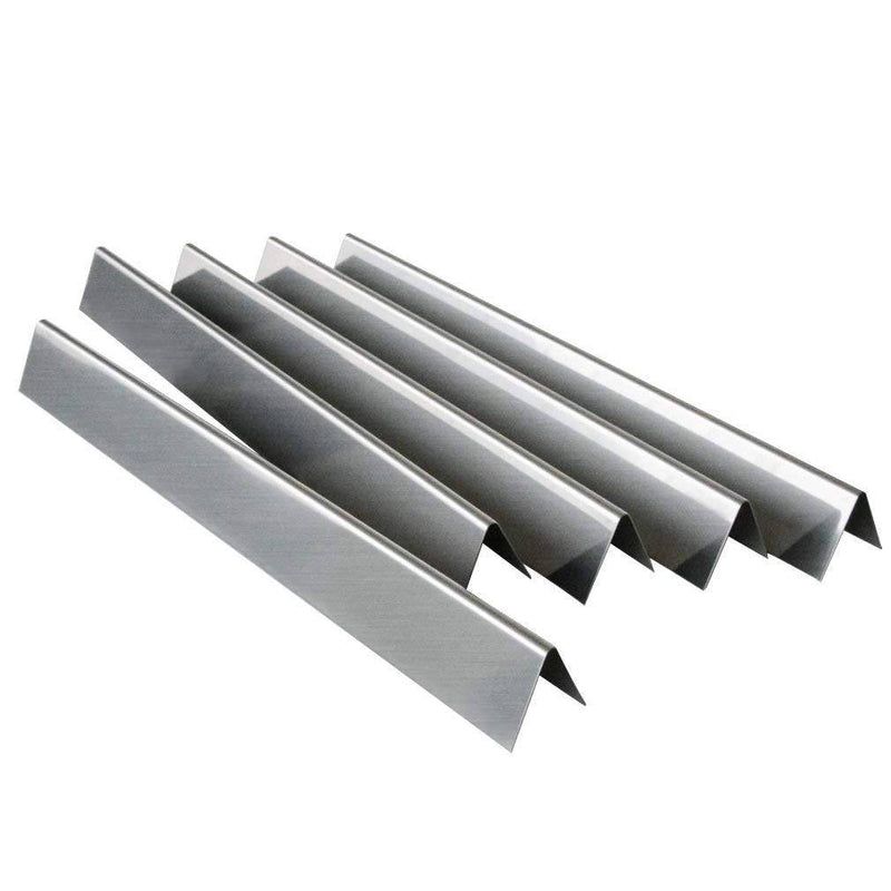5 Pack Gas Grill Replacement Stainless Steel Flavorizer Bars/Heat Plate for Weber 7537  22.5“ x 2.25” x 2.375“ - Grill Parts America