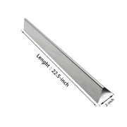 5 Pack Gas Grill Replacement Stainless Steel Flavorizer Bars/Heat Plate for Weber 7537  22.5“ x 2.25” x 2.375“ - Grill Parts America