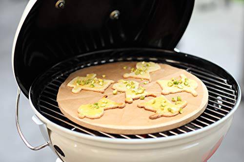 Weber 17835 Pizzastone 14.5" Beige - Grill Parts America