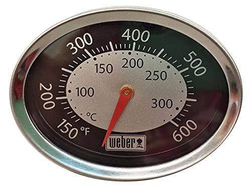 Weber 60070 Oval Q Thermometer - Grill Parts America