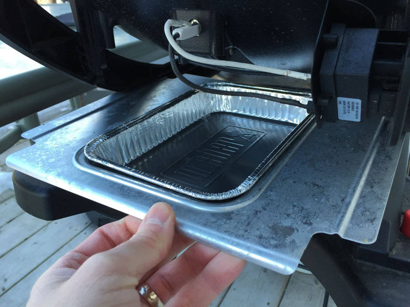Weber 6415 Small 7-1/2-Inch-by-5-inch Aluminum Drip Pans, Set of 10 - Grill Parts America