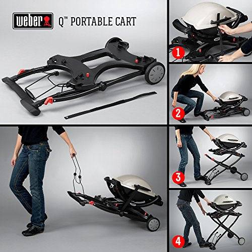 Weber 6557 Q Portable Cart for Grilling - Grill Parts America