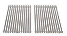 Weber 65619 2 Piece Stainless Steel Grates (Each is 17-1/4" x 11-3/4") - Grill Parts America
