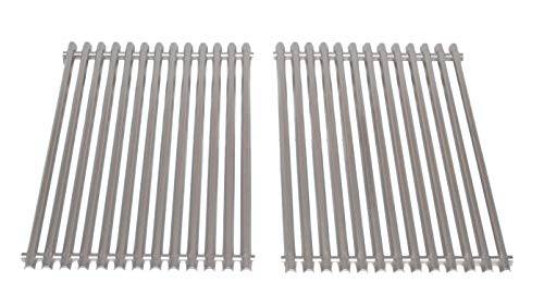 Weber 65619 2 Piece Stainless Steel Grates (Each is 17-1/4" x 11-3/4") - Grill Parts America