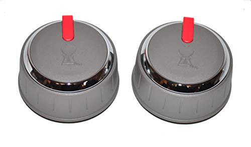 Weber 66048 Set of 2 Control knobs for Genesis II E/SE Series (Model Years 2017 and Newer). - Grill Parts America