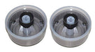 Weber 66754 Set of 2 Lighted Main Burner Control Knobs for Genesis II LX (Model Years 2017 and Newer). - Grill Parts America