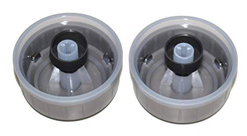 Weber 66754 Set of 2 Lighted Main Burner Control Knobs for Genesis II LX (Model Years 2017 and Newer). - Grill Parts America