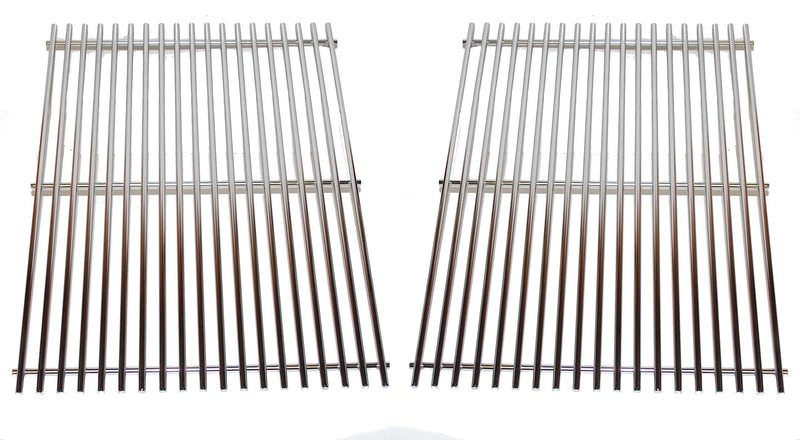 Weber 66802 Stainless Steel Grates for Genesis II 300 Series (13-1/2" x 19") - Grill Parts America
