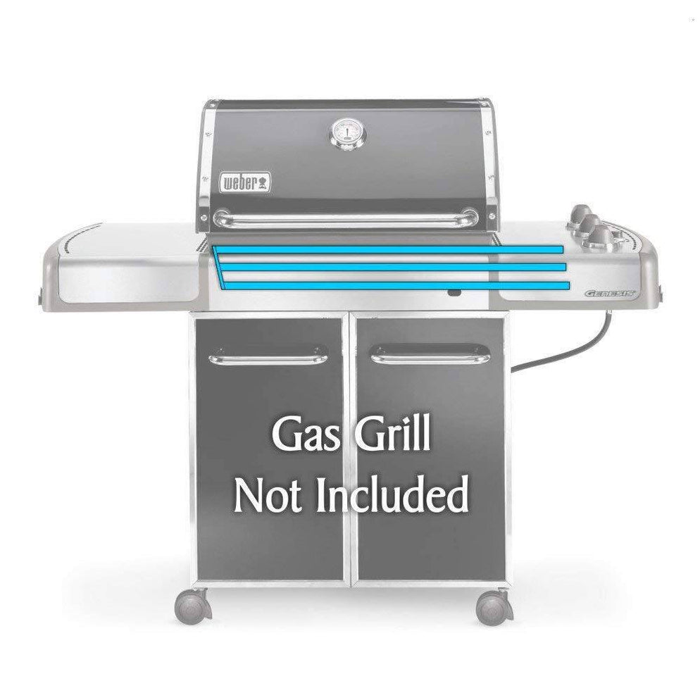 GFTIME 67820/67722-87 CM Bruciatore a Gas Barbecue Ricambi per Weber Genesis 300 310 Series (2007-2010) BBQ Bruciatori per Weber Genesis E310 S-310 E310 S320 (Con Manopola laterale GFTIME 67820/67722-87 CM Bruciatore a Gas Barbecue Ricambi per Weber Genesis 300 310 Series (2007-2010) BBQ Bruciatori per Weber Genesis E310 S-310 E310 S320 (Con Manopola laterale