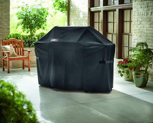Weber 7108 Grill Cover with Storage Bag for Summit 400-Series Gas Grills - Grill Parts America