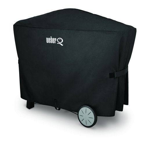 Weber 7112 Q 2000 and 3000 Series Grill Cover, 56.6 x 22 x 39.3 Inches, Assorted - Grill Parts America