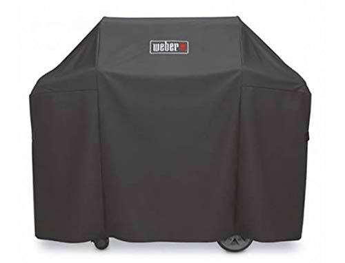 Weber 7134 Premium Cover for Genesis 300 Series, Black, 113 x 147.3 x 63.5 cm - Grill Parts America