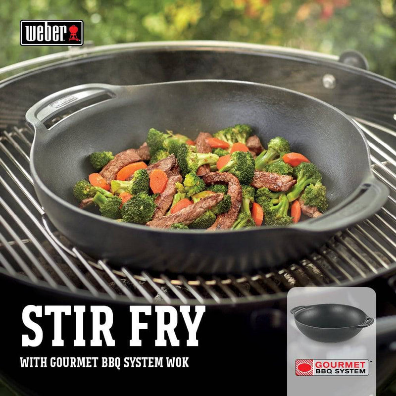 Weber 7425 Gourmet BBQ System Wok - Grill Parts America