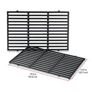Weber 7524 Porcelain-Enameled Cast-Iron Cooking Grates (19.5 x 12.9 x 0.5) - Grill Parts America