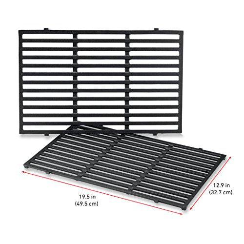 Weber 7524 Porcelain-Enameled Cast-Iron Cooking Grates (19.5 x 12.9 x 0.5) - Grill Parts America