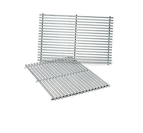 Weber 7528 Stainless Steel Cooking Grates (19.5 x 12.9 x 0.6) - Grill Parts America