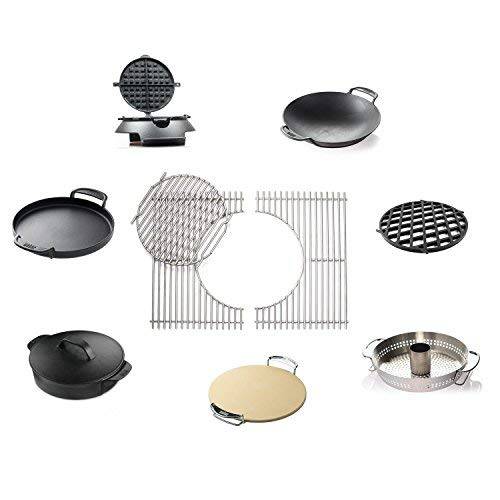 Weber 7586 Gourmet Barbeque System Spirit 300 Series Stainless Steel Grates - Grill Parts America