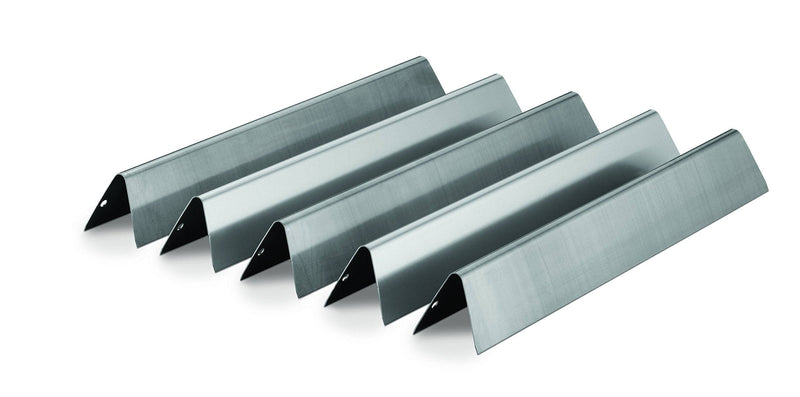 Weber 7620 Gas Grill Stainless Steel Flavorizer Bar Set for 300 Series Gas Grills (17.5 x 2.25 x 2.375) - Grill Parts America