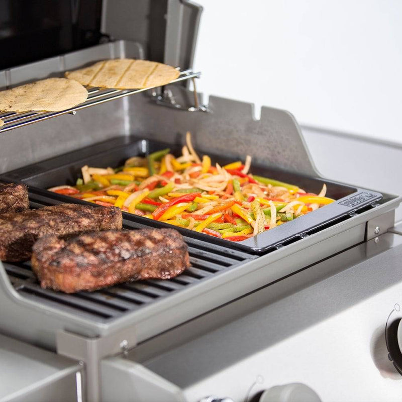 Weber 7658 Grill Griddle, Black - Grill Parts America