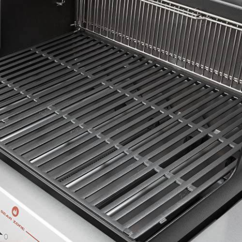 Weber 7853 Crafted Porcelain-Enameled Cast Iron, Genesis 300 Series Cooking Grate, Black - Grill Parts America