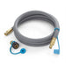 Weber 82185 10 Foot 1/2" NG Hose w/ 3/8" QD Fitting for All 2013 Genesis 330 NG Grills - Grill Parts America