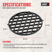 Weber 8834 Gourmet BBQ System Sear Grate - Grill Parts America
