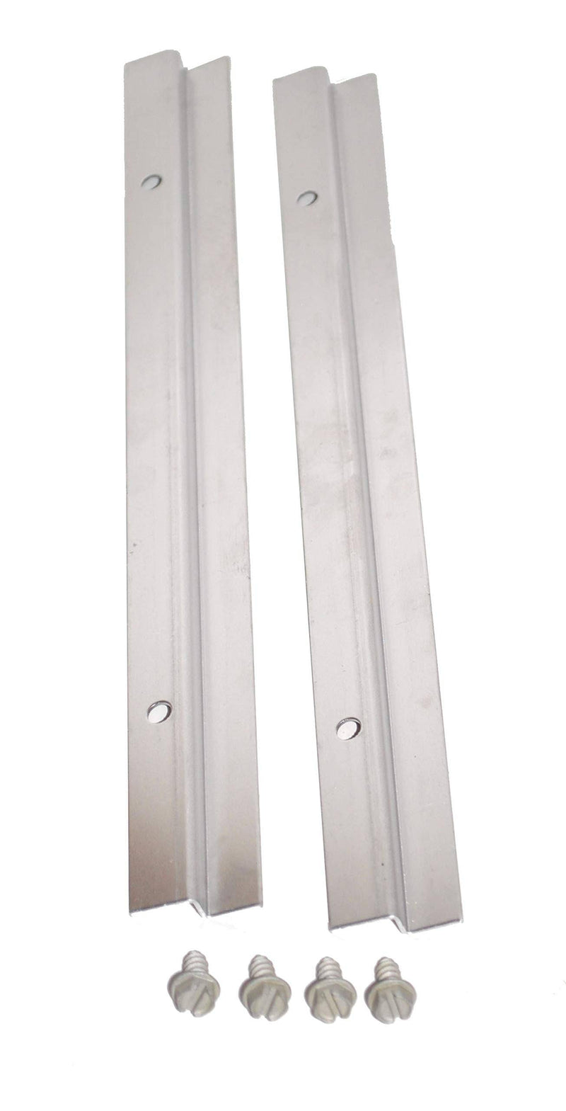 Weber 98057 11-1/2" Long, Aluminum Bottom Tray Rails Hardware for Genesis Silver B/C, Spirit 700 Grills, (2007-2012) - Grill Parts America