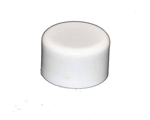 Weber One 87201 1" White Tube Cap - Grill Parts America