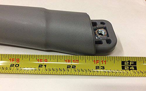Weber Silver B C Curved Replacement Lid Handle 87324 - Grill Parts America