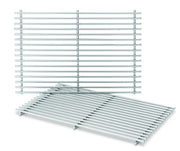Weber-Stephen Products 7639 2pk Stainless Steel Cooking Grate (17.3 x 11.8 x 0.5) - Grill Parts America