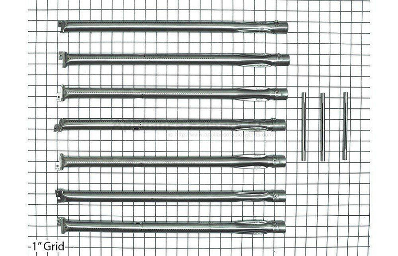 Weber SUMMIT GOLD D Gas Grill Complete Replacement Burner Tuber Kit 85663 - Grill Parts America