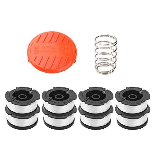 Wolfish 9 Pack Weed Eater Spool Spool Replacement for Black+Decker AF-100 String Trimmers,30ft 0.065" Line String Trimmer Replacement Spool - Grill Parts America