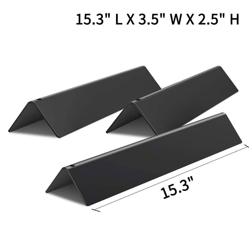 X Home 15.3 inch Sturdy Flavorizer Bars for Weber Spirit 200 Series(2013-2017), Porcelain Enameled, 7635 - Grill Parts America