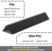 X Home 15.3 inch Sturdy Flavorizer Bars for Weber Spirit 200 Series(2013-2017), Porcelain Enameled, 7635 - Grill Parts America