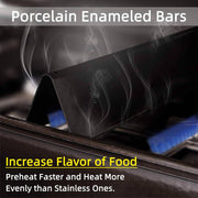 X Home 15.3 inch Sturdy Flavorizer Bars for Weber Spirit 200 Series(2013-2017), Porcelain Enameled, 7635 - Grill Parts America